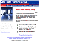Tablet Screenshot of profitplanninggroup.com